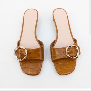 LOEFFLER RANDALL Edie Leather Sandal